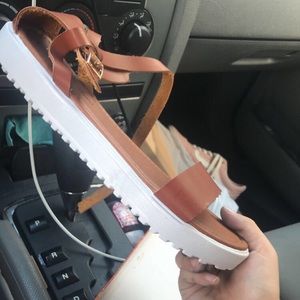 Brand new sandals